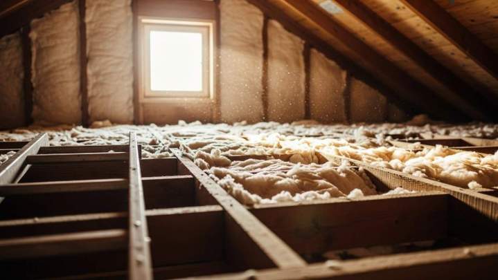 Isolation de combles, Talloires-Montmin